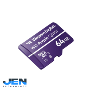 WD Purple microSD Class 10 64GB for Video Surveillance